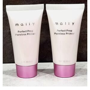 NWOB Women's Mally Perfect Prep Poreless Primer 1 oz - Pack of 2